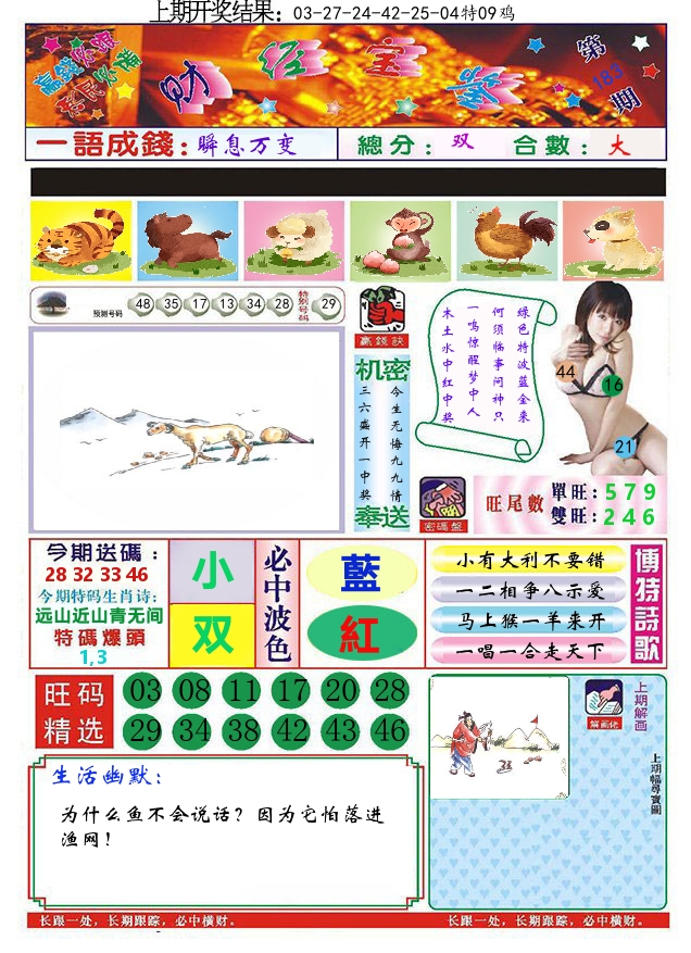 澳门财经宝鉴 第183期