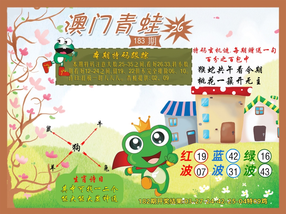 青蛙系列26 第183期