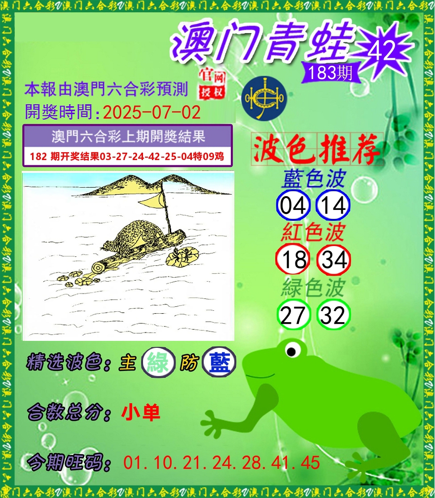 青蛙系列42 第183期