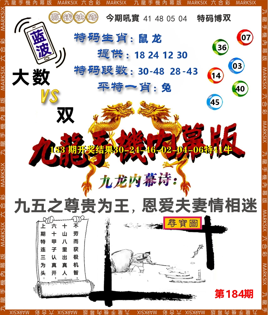 九龙手机内幕 第184期