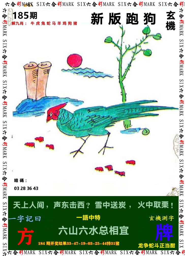 悟入其图 第185期