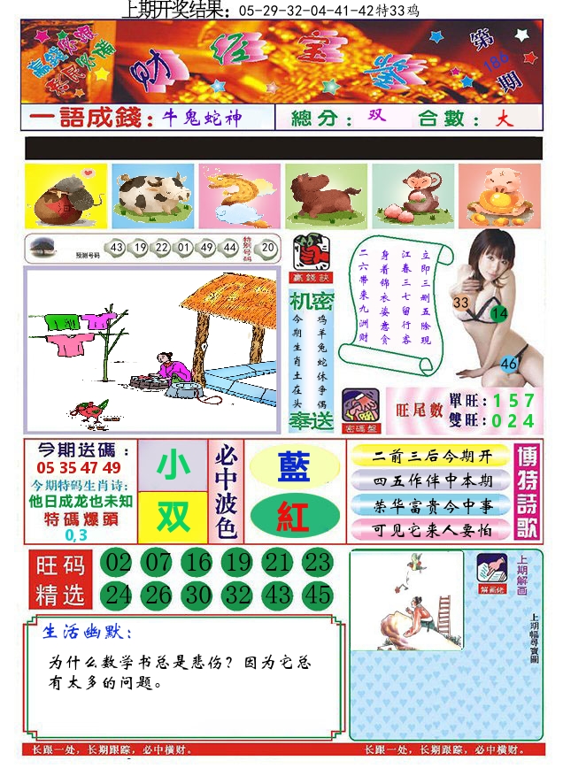 澳门财经宝鉴 第186期
