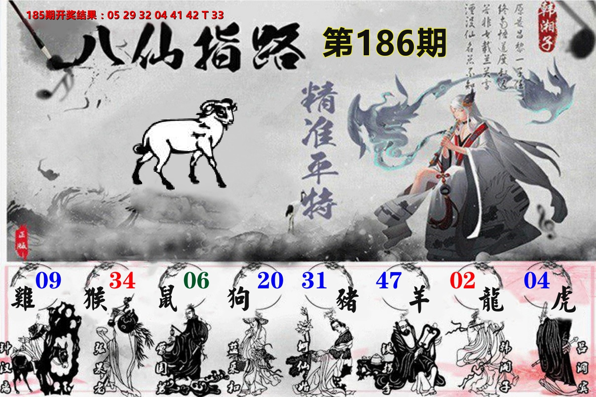 八仙指路 第186期