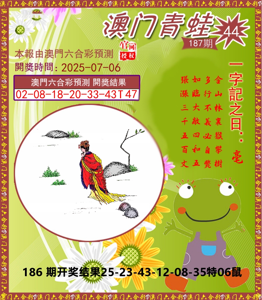 青蛙系列44 第187期