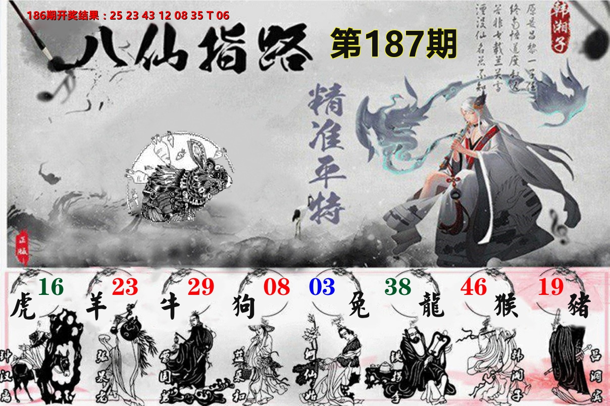 八仙指路 第187期
