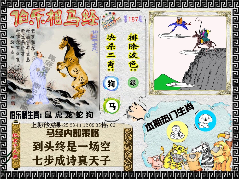 伯乐相马经 第187期