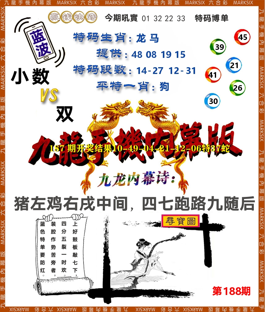 九龙手机内幕 第188期