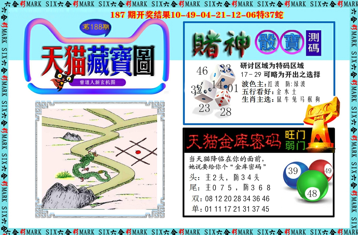 天猫藏宝图 第188期