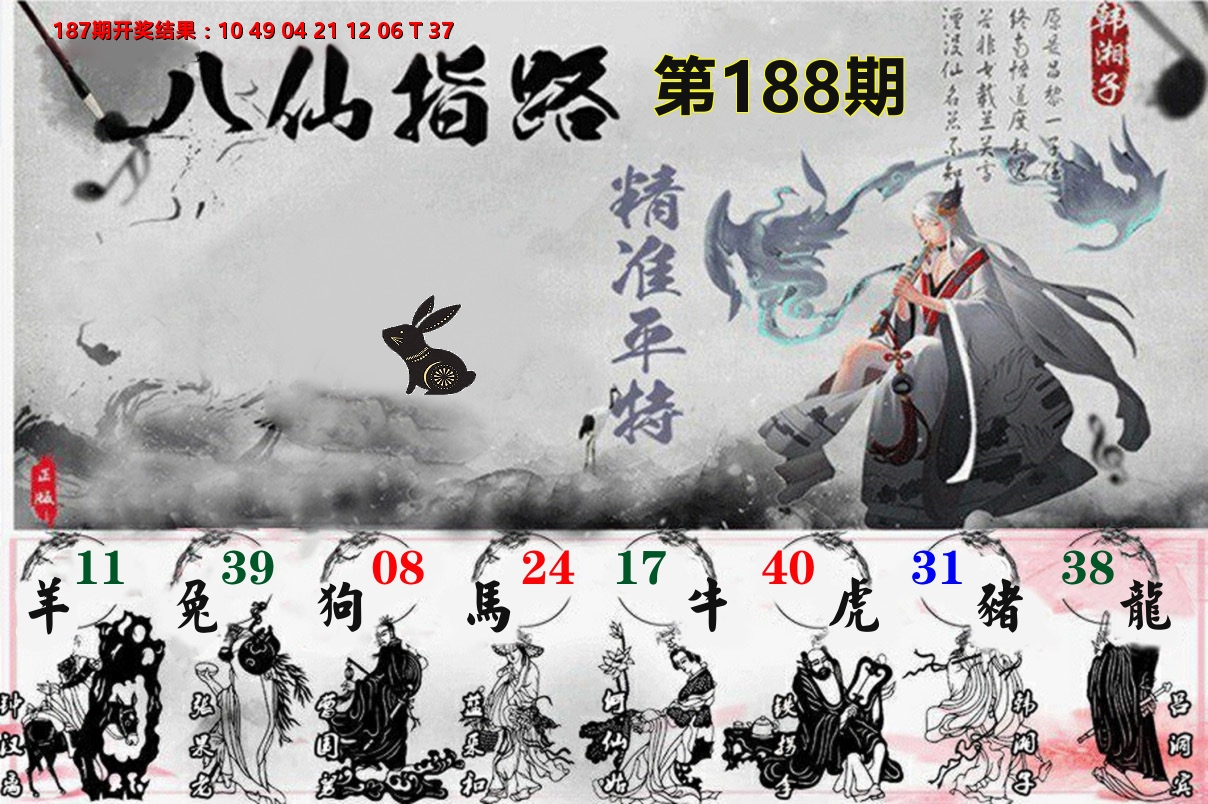 八仙指路 第188期