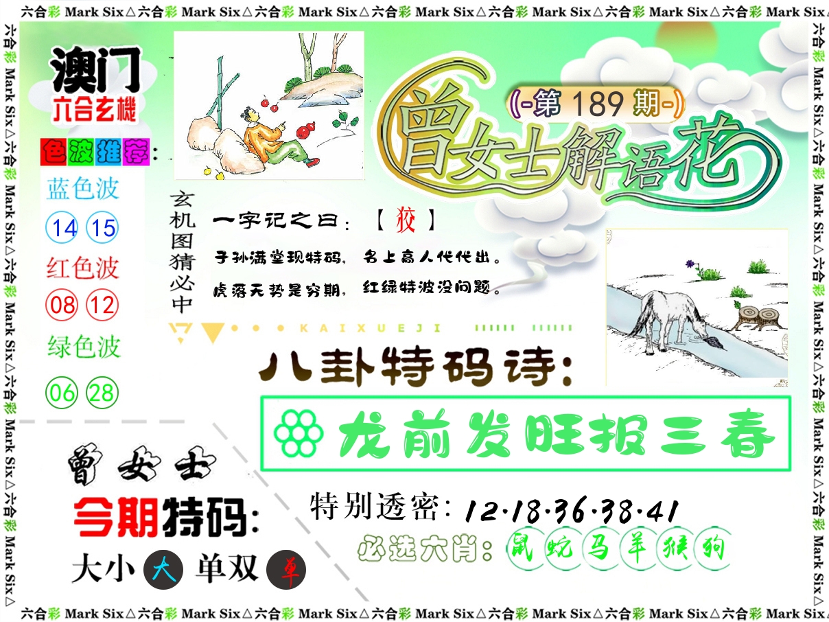 曾女士解语花 第189期