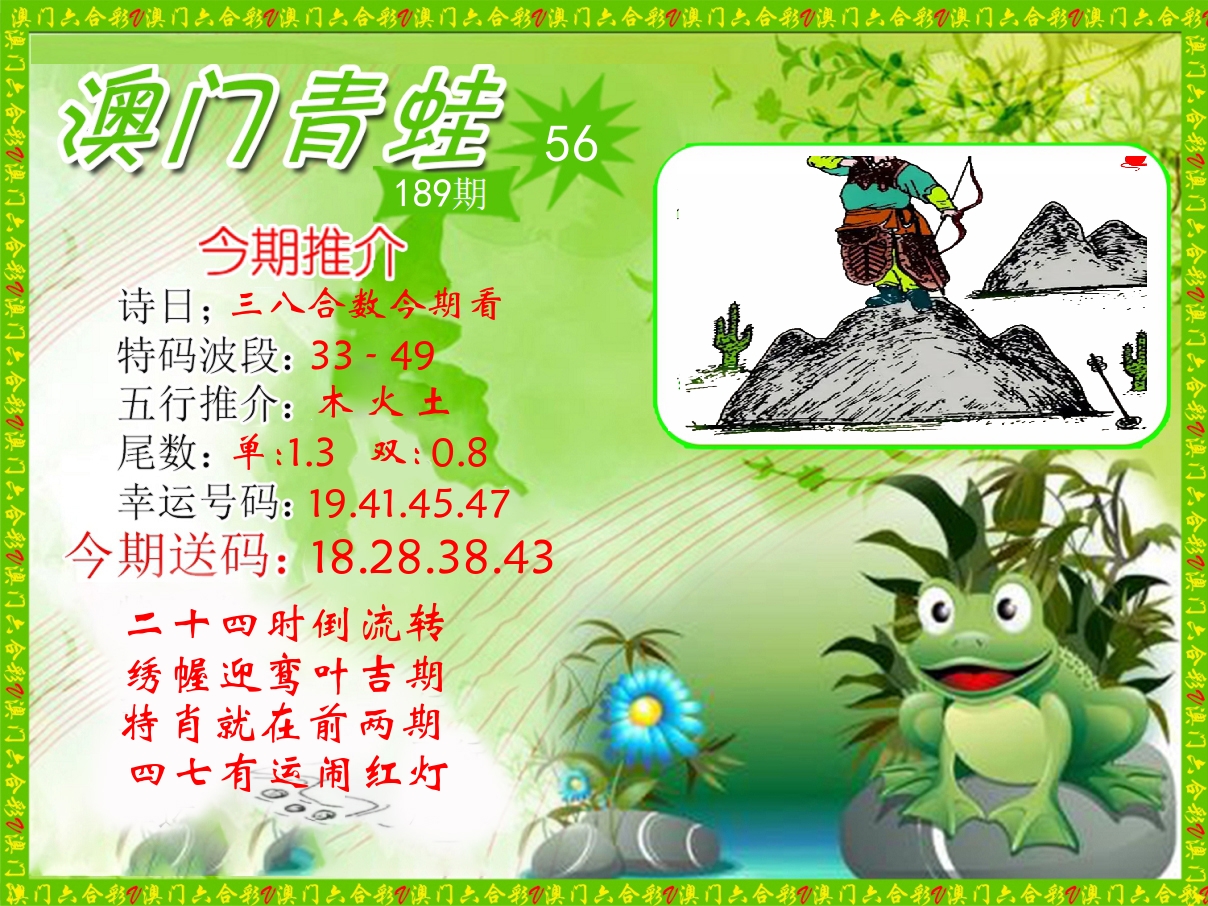 青蛙系列56 第189期