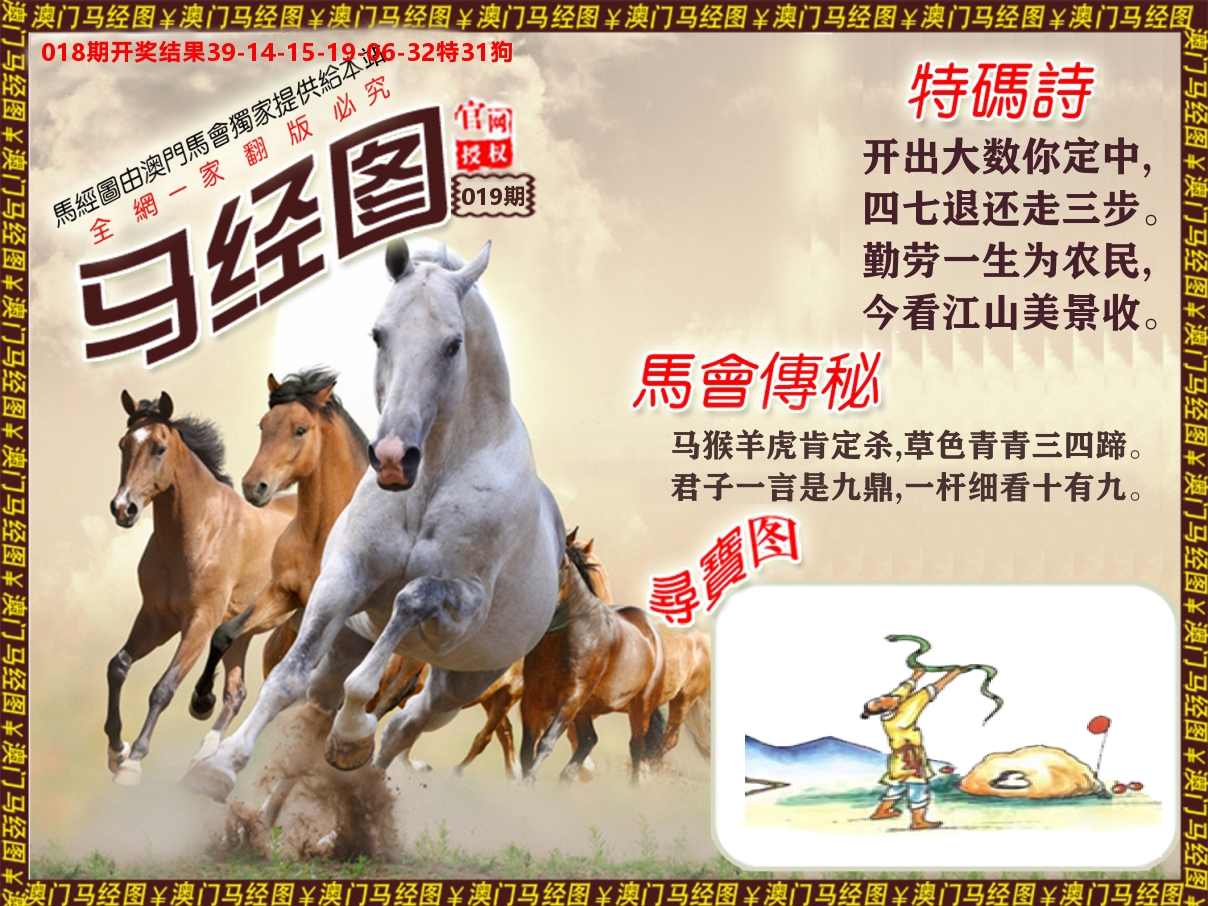 马经系列 第19期