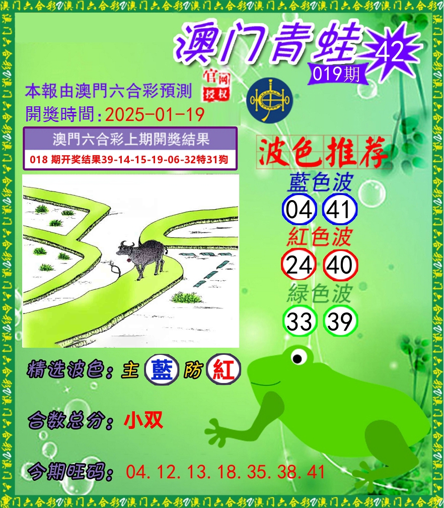 青蛙系列42 第19期