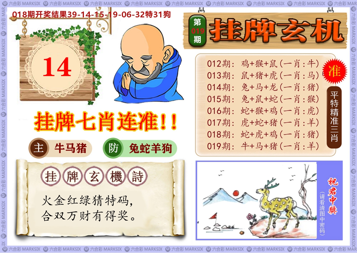 澳门挂牌玄机 第19期