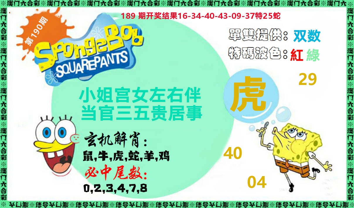 新特码玄机 第190期
