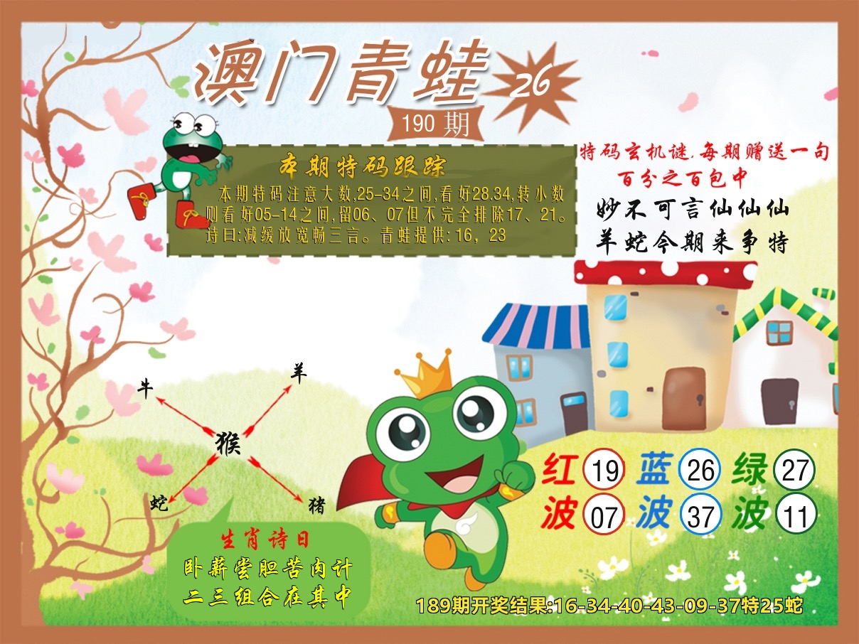 青蛙系列26 第190期