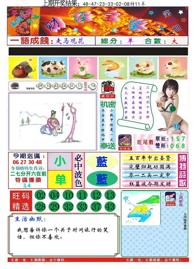澳门财经宝鉴 第191期