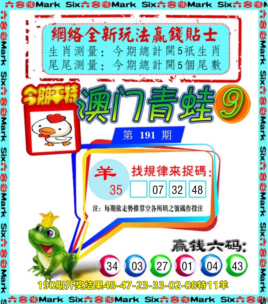 青蛙系列9 第191期