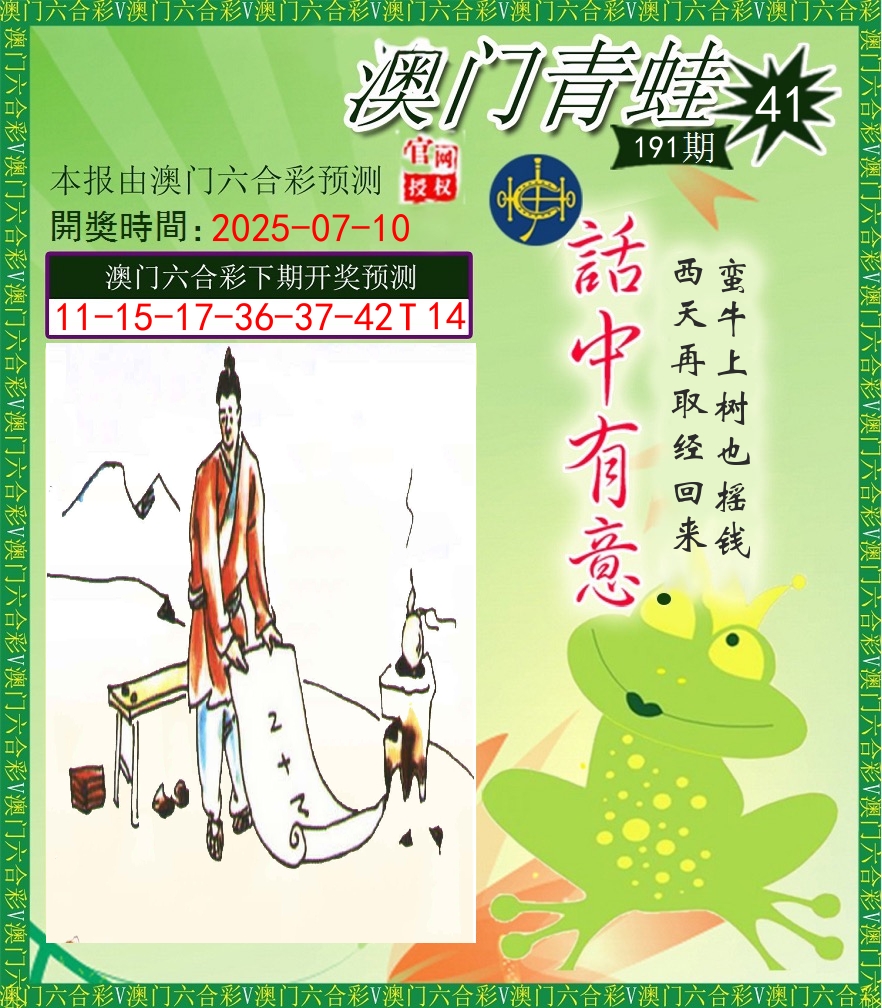 青蛙系列43 第191期