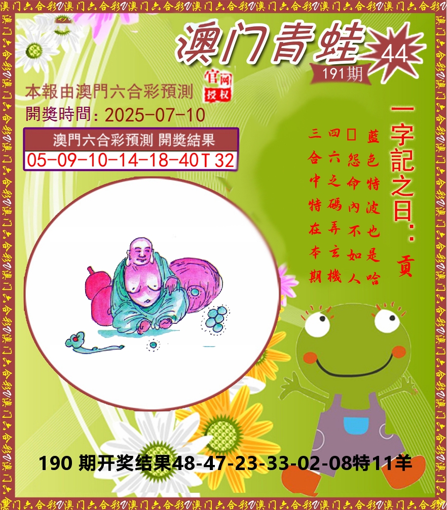 青蛙系列44 第191期