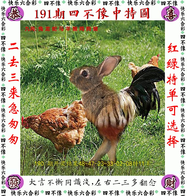 四不像 第191期