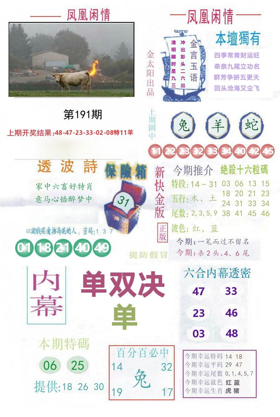 凤凰闲情 第191期