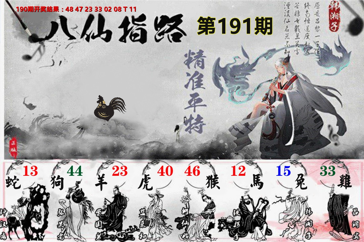 八仙指路 第191期