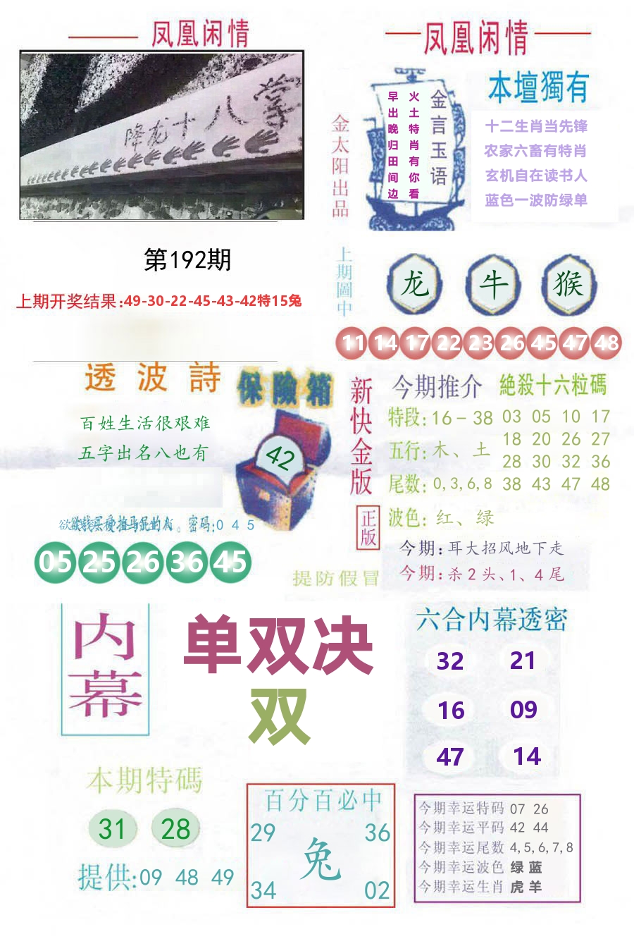 凤凰闲情 第192期