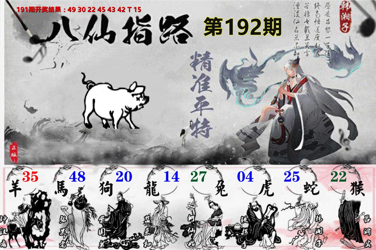 八仙指路 第192期