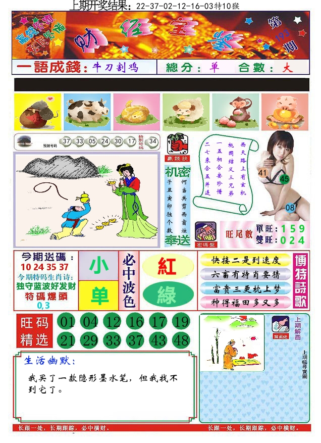 澳门财经宝鉴 第193期