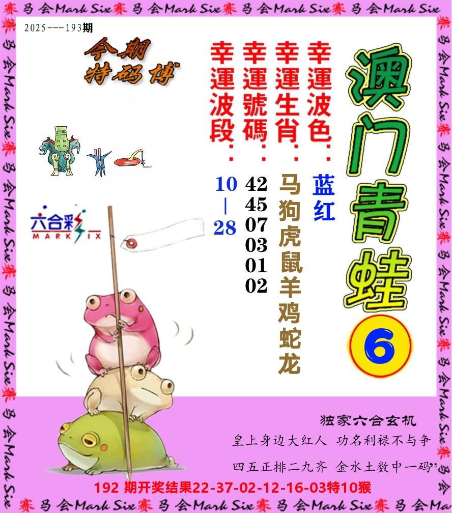 青蛙系列6 第193期