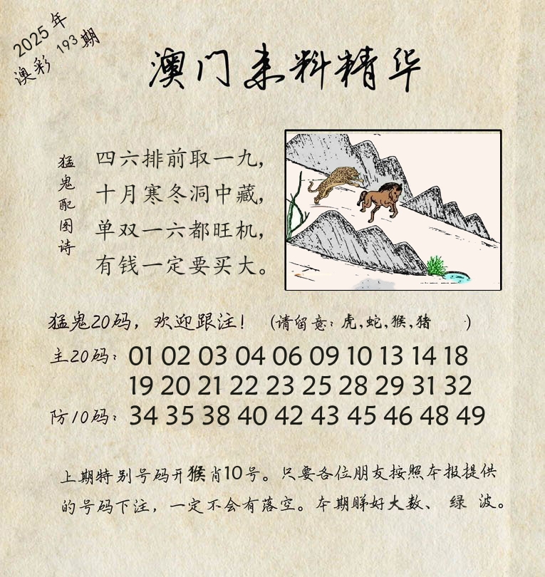 精华来料 第193期