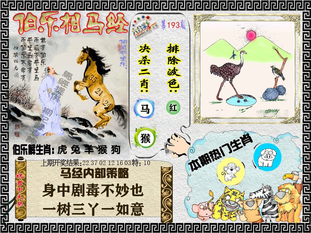伯乐相马经 第193期