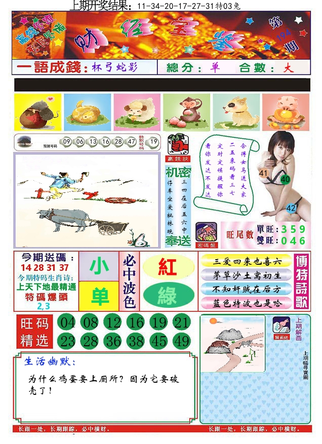 澳门财经宝鉴 第194期