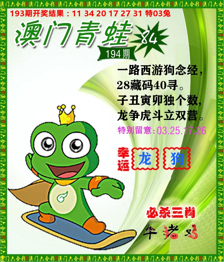 青蛙系列84 第194期