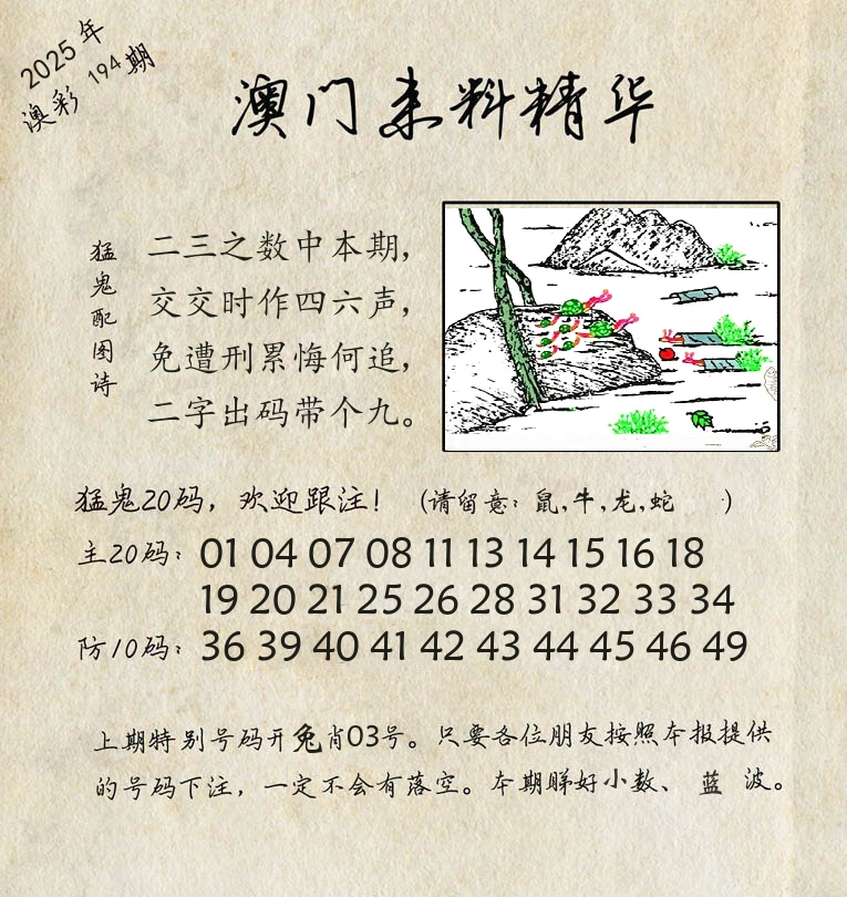 精华来料 第194期