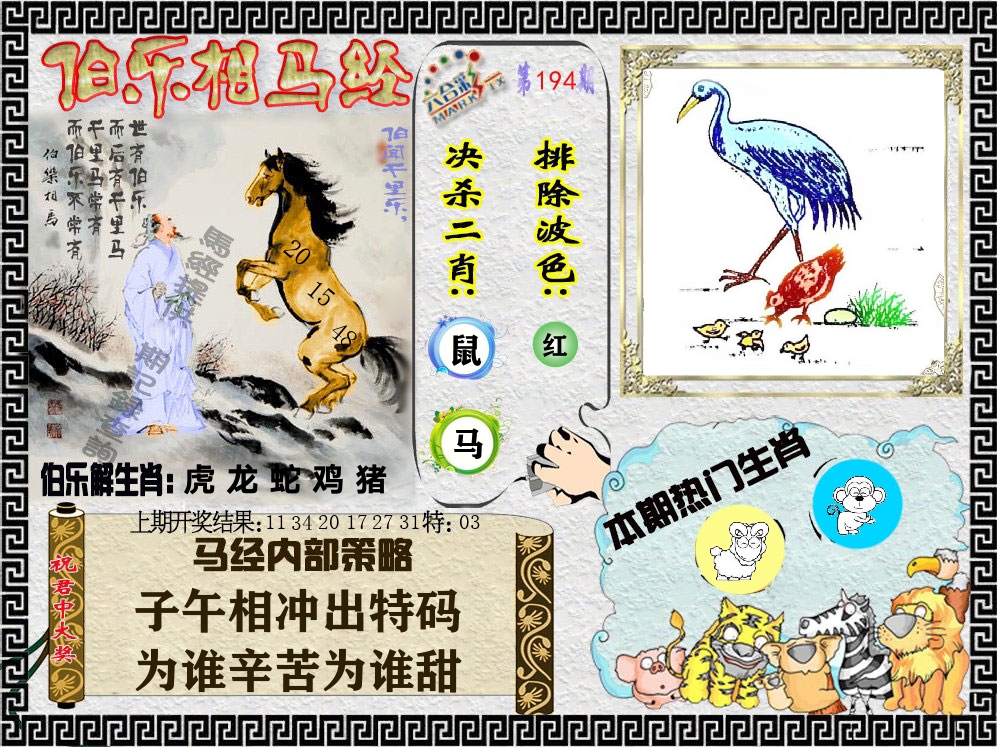 伯乐相马经 第194期