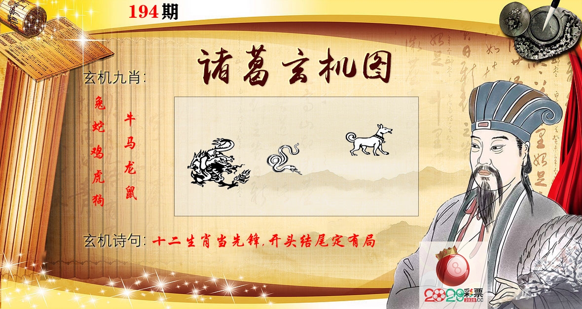 诸葛玄机图 第194期