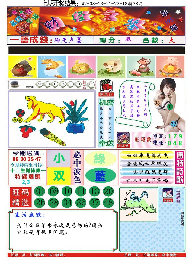 澳门财经宝鉴 第195期