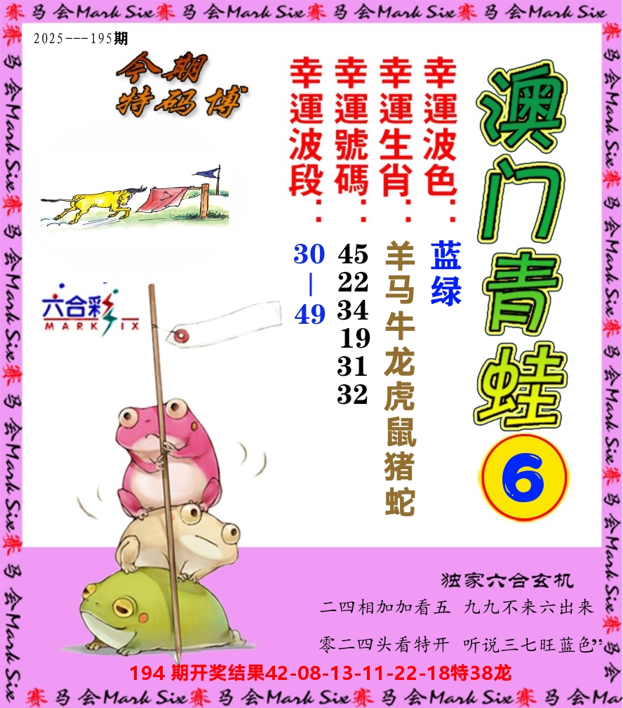 青蛙系列6 第195期