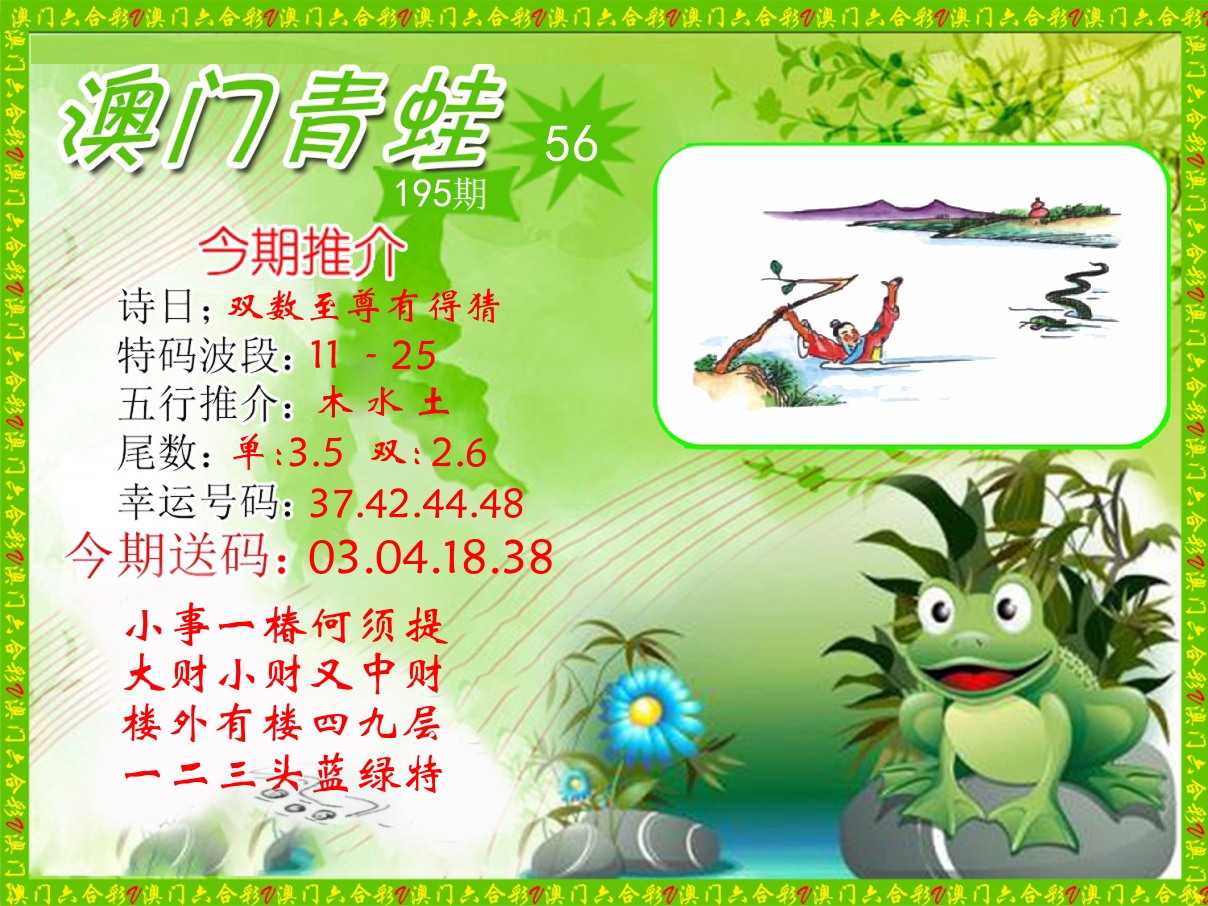 青蛙系列56 第195期