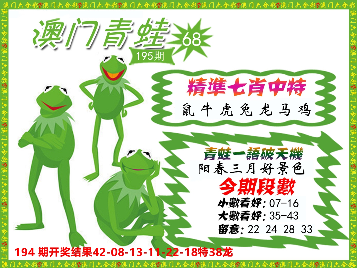 青蛙系列68 第195期