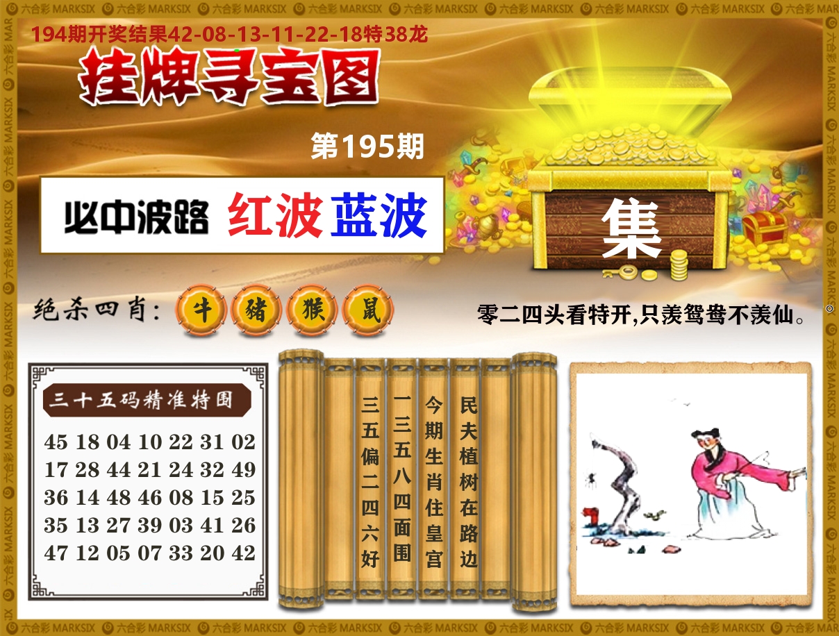 澳门挂牌寻宝 第195期