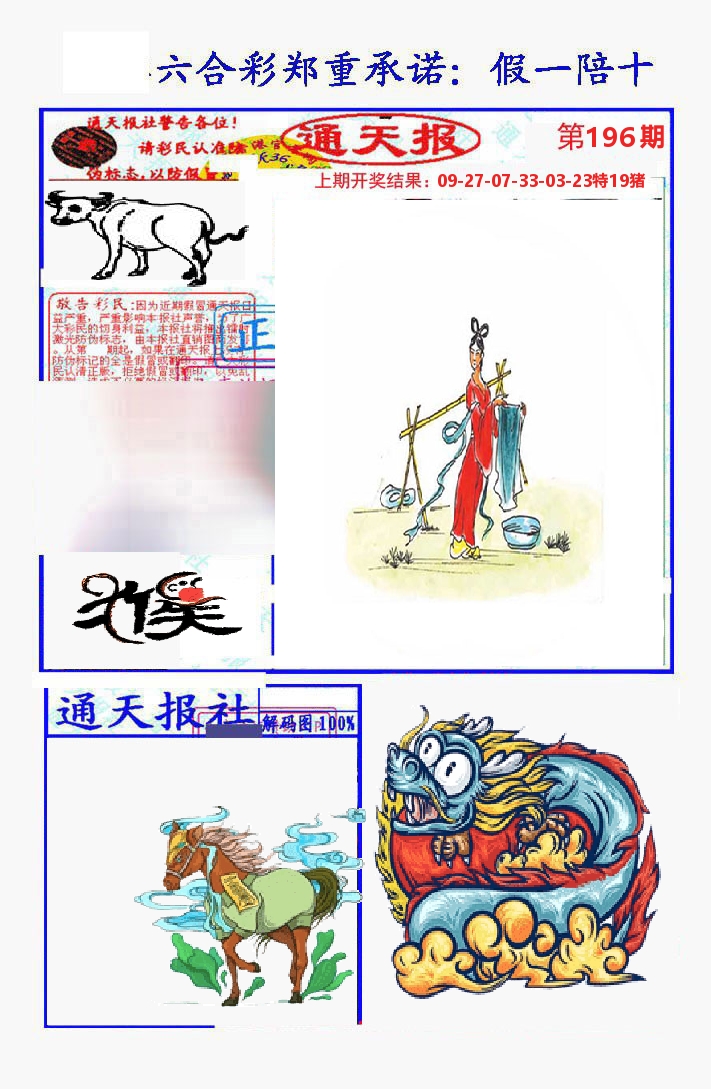 通天报 第196期
