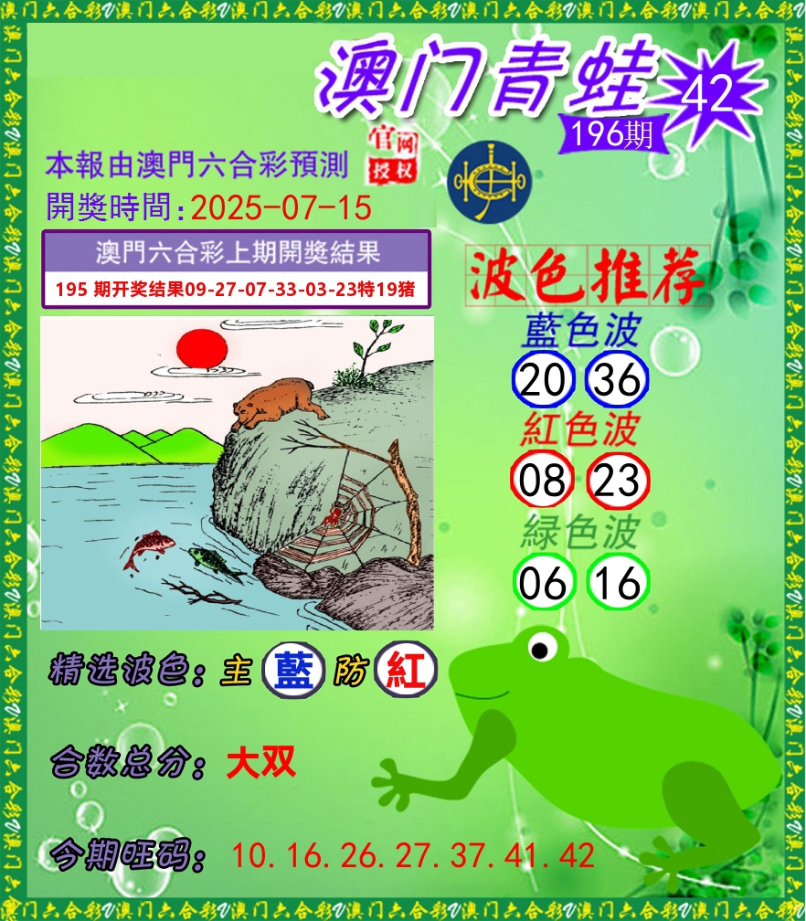 青蛙系列42 第196期