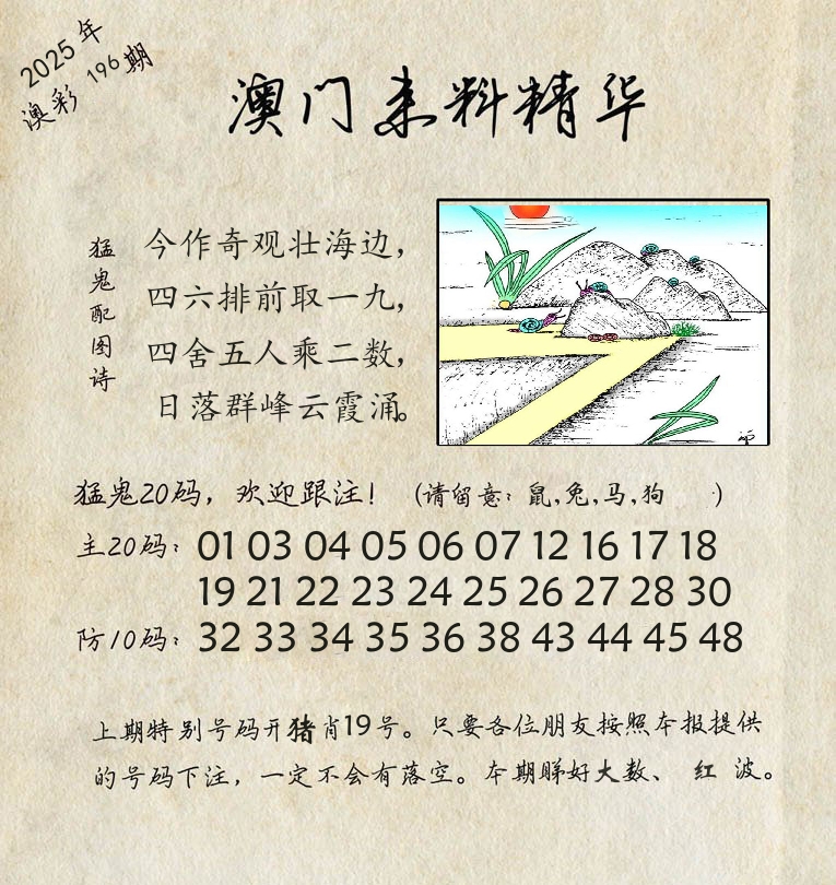 精华来料 第196期