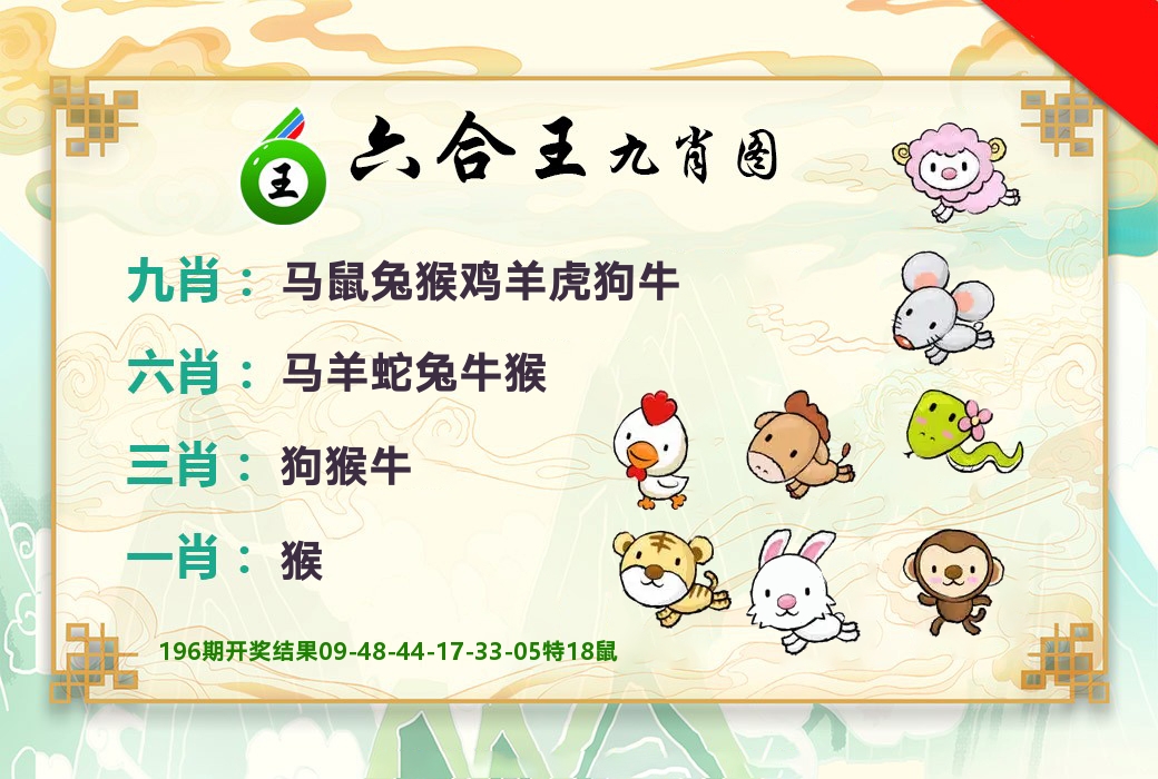 六合王九肖图 第197期