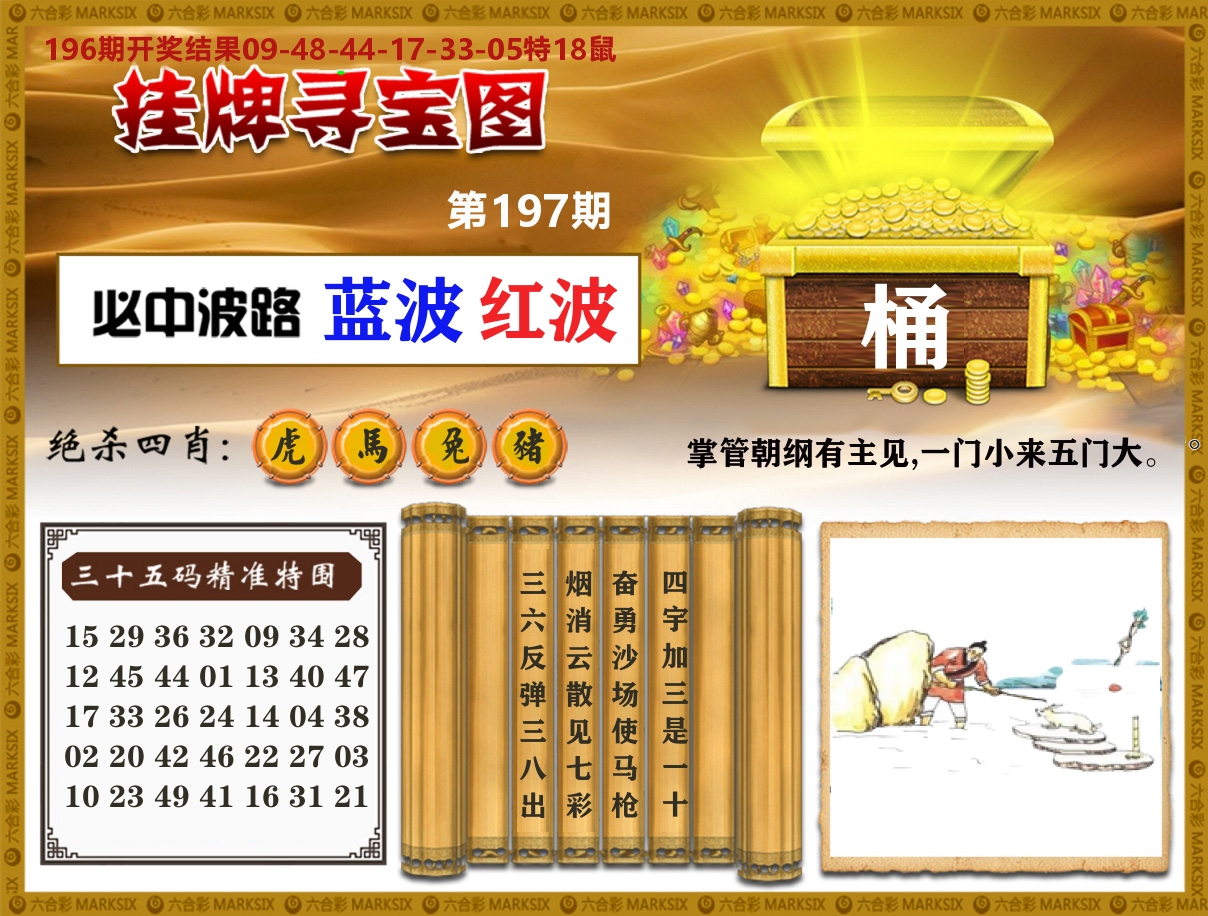 澳门挂牌寻宝 第197期