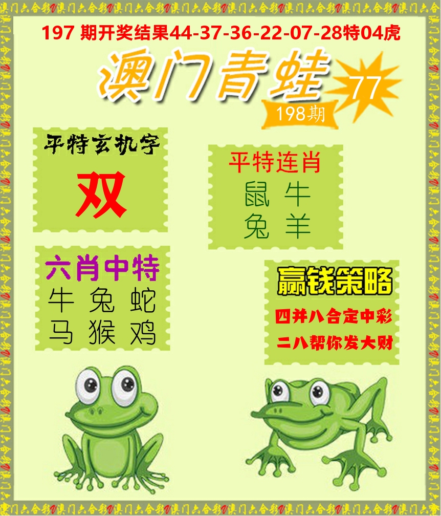 青蛙系列77 第198期