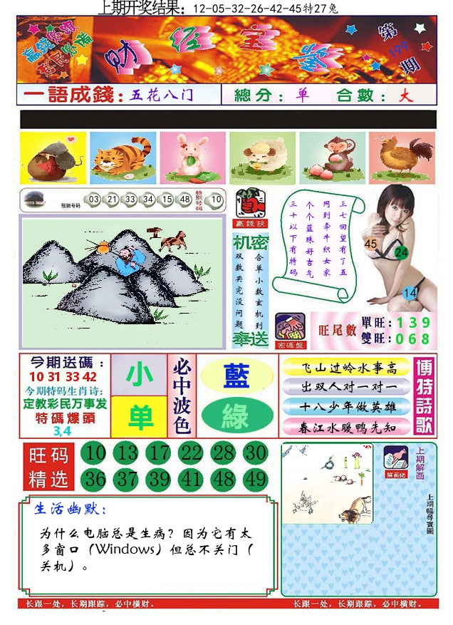澳门财经宝鉴 第199期